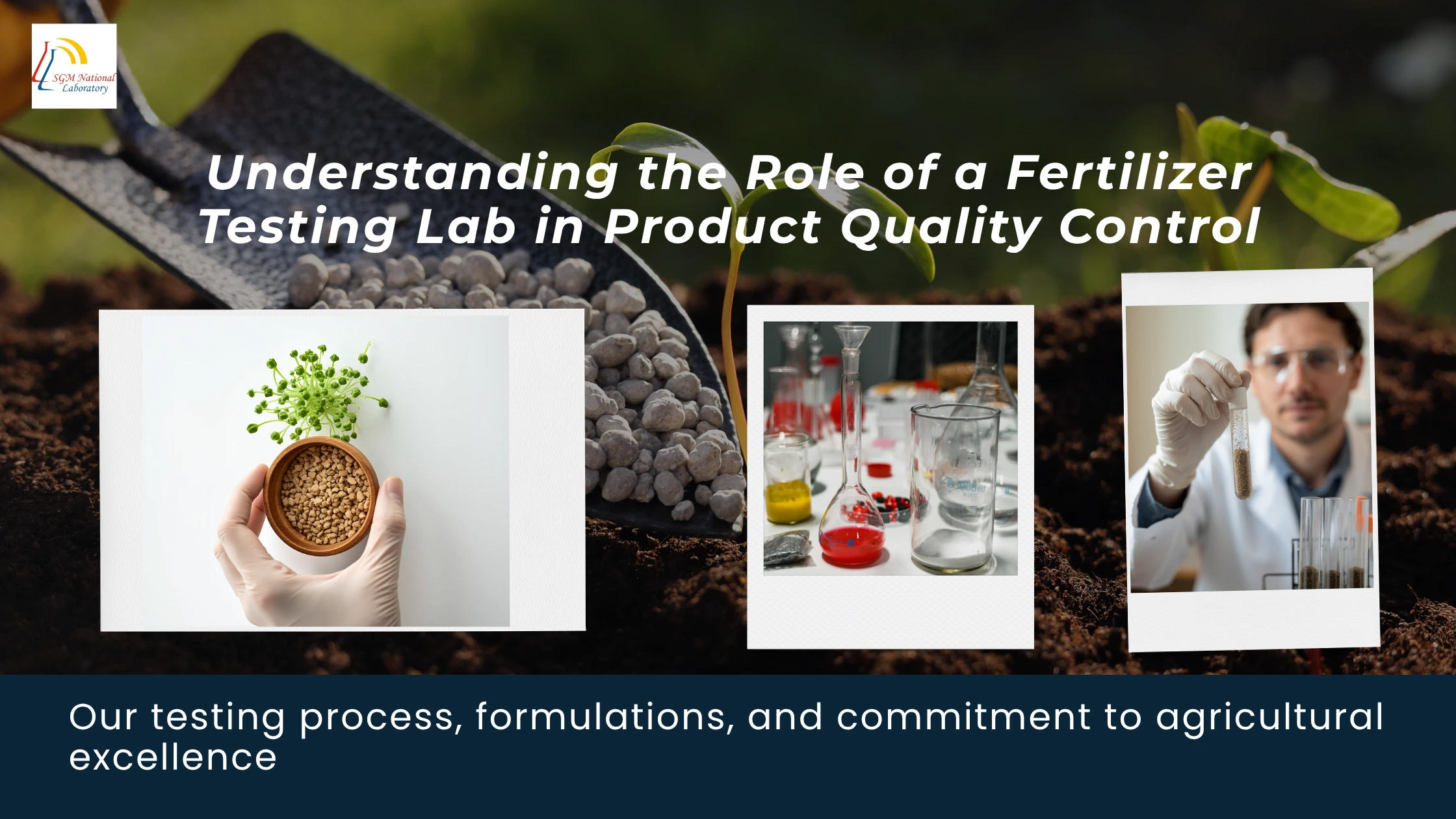 Fertilizer testing lab