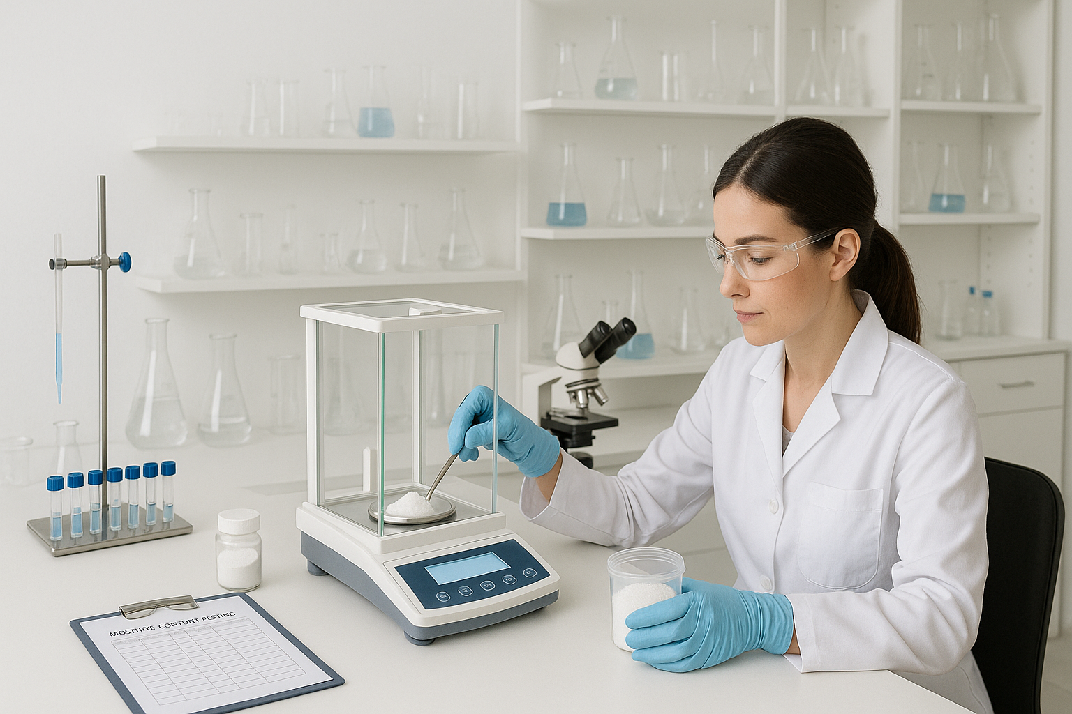 Anti Moisture Powder Testing Lab in India – SGM National Lab