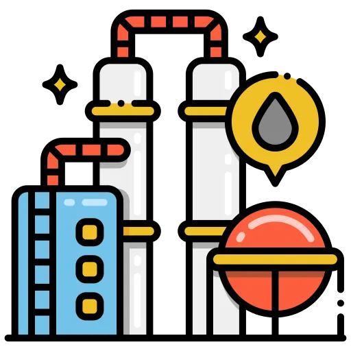 oil refinery